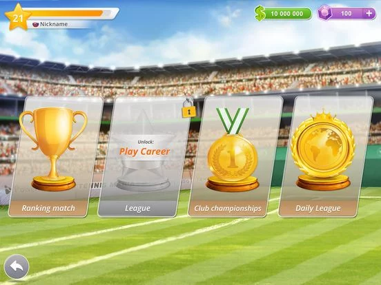 Изображение игры: Tennis Mania Mobile