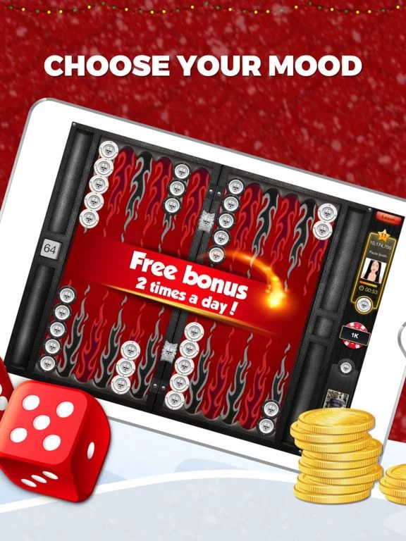 Изображение игры: Backgammon Play Live Online