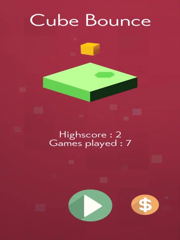 Изображение игры: Cube Bounce