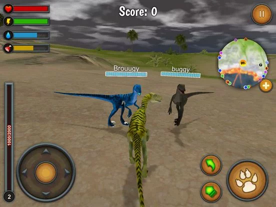 Изображение игры: Raptor World Multiplayer