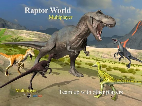 Изображение игры: Raptor World Multiplayer