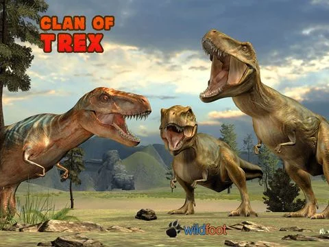 Изображение игры: Clan Of T-Rex