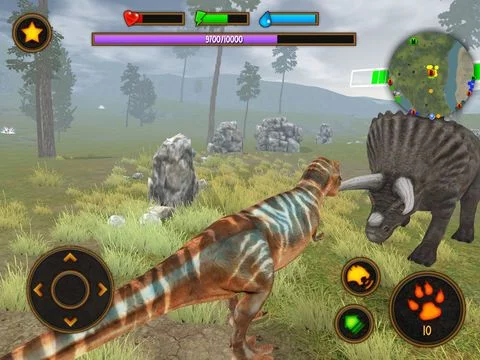 Изображение игры: Clan Of T-Rex