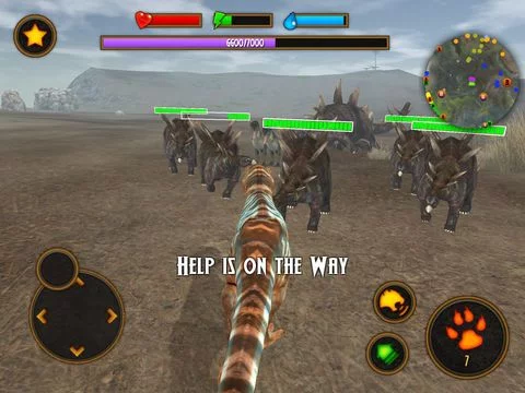 Изображение игры: Clan Of T-Rex