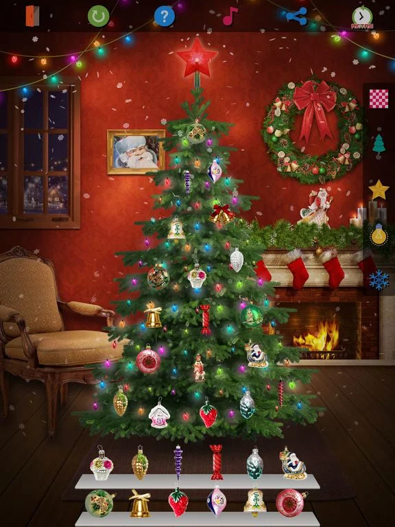 Изображение игры: Christmas Tree - Match It Game