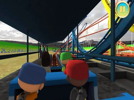 Изображение игры: Real Roller Coaster Simulator Free