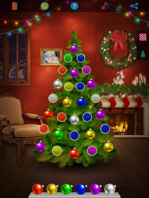 Изображение игры: Christmas Tree - Match It Game