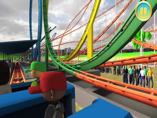 Изображение игры: Real Roller Coaster Simulator Free