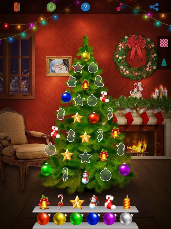 Изображение игры: Christmas Tree - Match It Game
