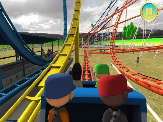 Изображение игры: Real Roller Coaster Simulator Free