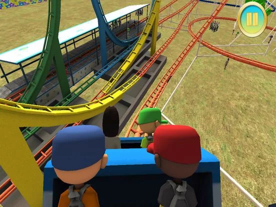 Изображение игры: Real Roller Coaster Simulator Free