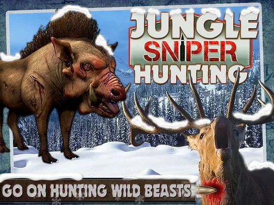 Изображение игры: Jungle Sniper Hunting: Hunt Wild Jungle Animals