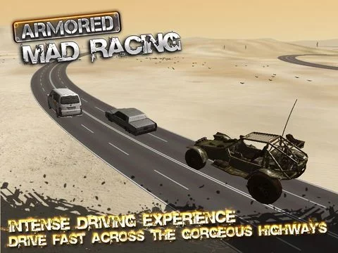 Изображение игры: Armored Car Racing: Race untill death