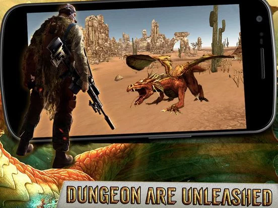 Изображение игры: Hunt Fiery Dragons: Fight & Kill Down Fire Dragon