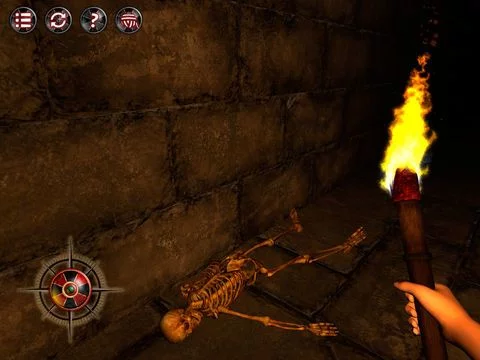 Изображение игры: Labyrinth of the Minotaur: Escape from Darkness - original survival horror 3D dark puzzle game - Haunted Halloween Edition