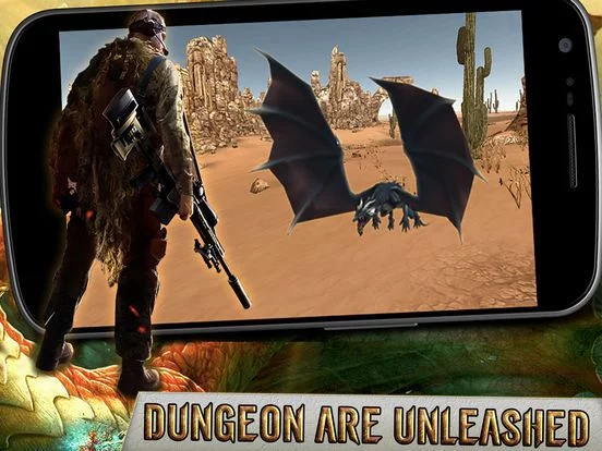 Изображение игры: Hunt Fiery Dragons: Fight & Kill Down Fire Dragon