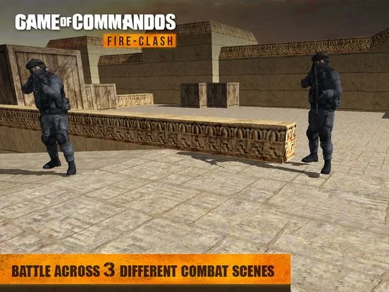 Изображение игры: Game Of Commandos: Fire Clash
