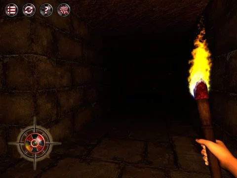 Изображение игры: Labyrinth of the Minotaur: Escape from Darkness - original survival horror 3D dark puzzle game - Haunted Halloween Edition