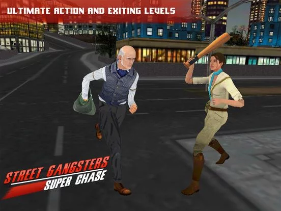 Изображение игры: Street Gangsters Super Chase: stop criminals from stealing things from you and people