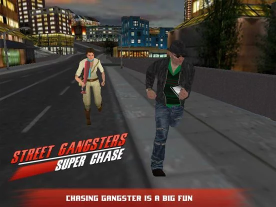 Изображение игры: Street Gangsters Super Chase: stop criminals from stealing things from you and people