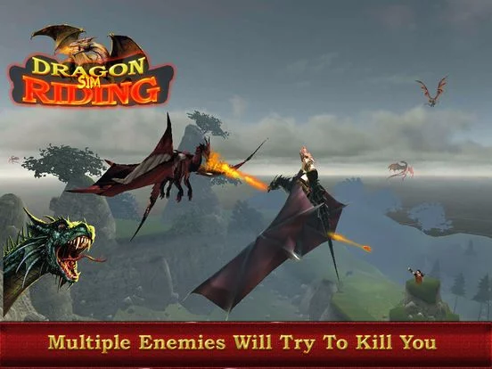 Изображение игры: Dragon Rider: Play the game to win dragon throne