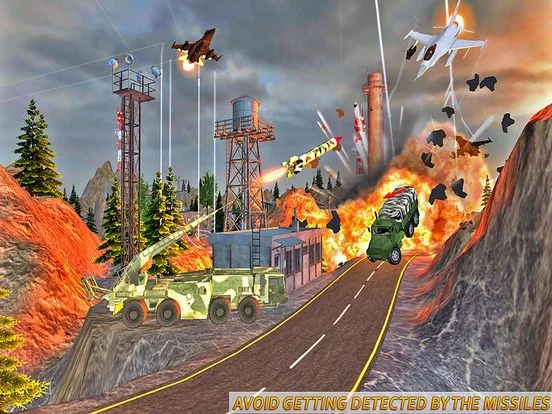 Изображение игры: Drive Army CheckPost Truck
