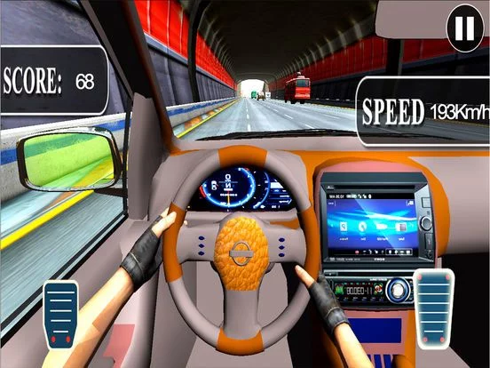 Изображение игры: City Car Drive: New Highway Traffic Racing Game