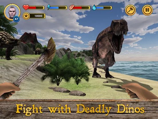 Изображение игры: Dinosaur Island Survival 3D
