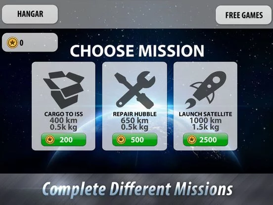 Изображение игры: Space Shuttle Pilot Simulator 3D