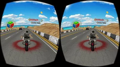 Изображение игры: VR-Extreme Moto Bike Racing Game 3d: City Racer