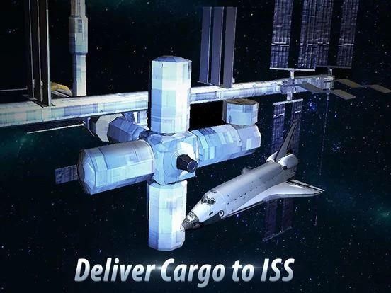 Изображение игры: Space Shuttle Pilot Simulator 3D