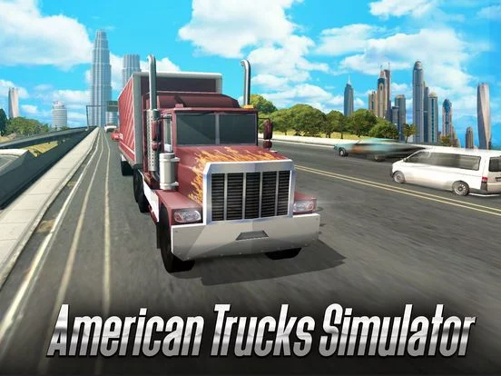 Изображение игры: American Truck Driving 3D Full