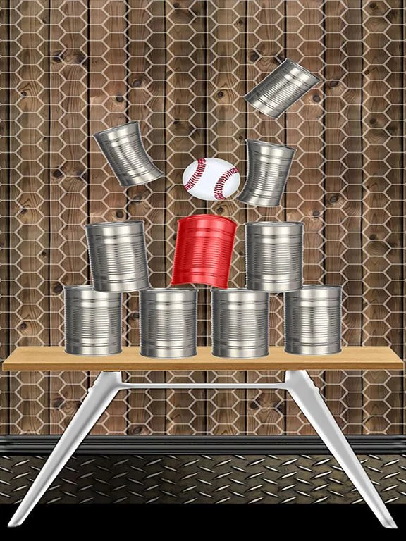 Изображение игры: Can Knockdown Can Striker Game Free