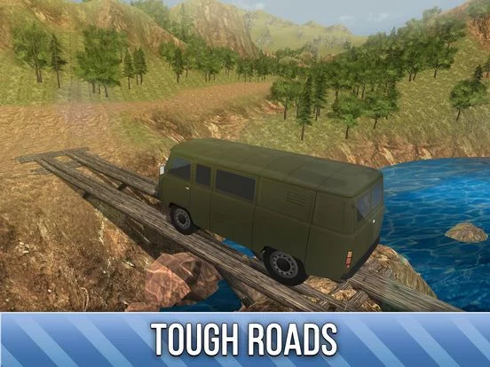 Изображение игры: Offroad UAZ 4x4 Simulator 3D - Meet Russian trucks