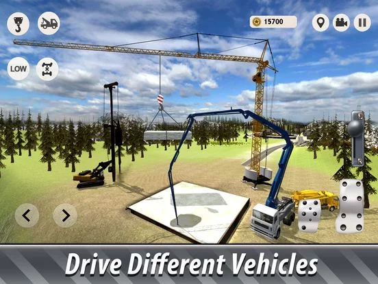 Изображение игры: Bridge Construction Simulator 2