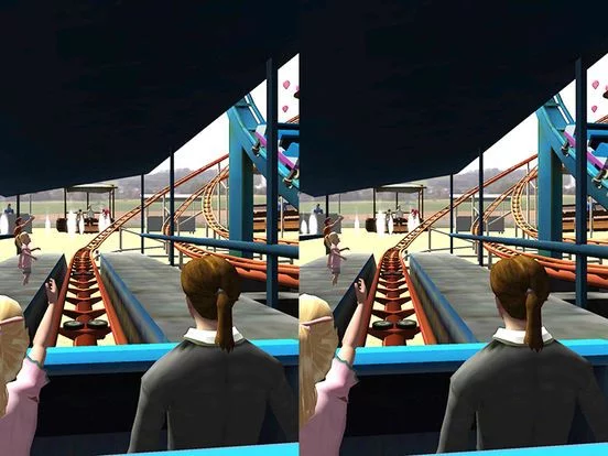 Изображение игры: VR Roller Coaster Simulator 2016