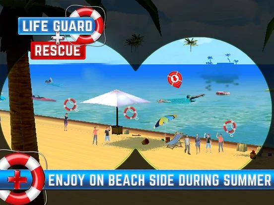Изображение игры: Beach Life Guard Simulator: Coast Emergency Rescue & Life Saving Simulation Game