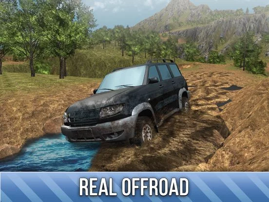 Изображение игры: Offroad UAZ 4x4 Simulator 3D - Meet Russian trucks
