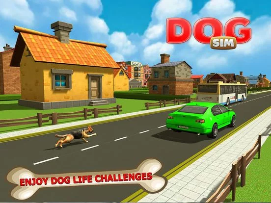 Изображение игры: Amazing Dog Simulator: Play super dog life role