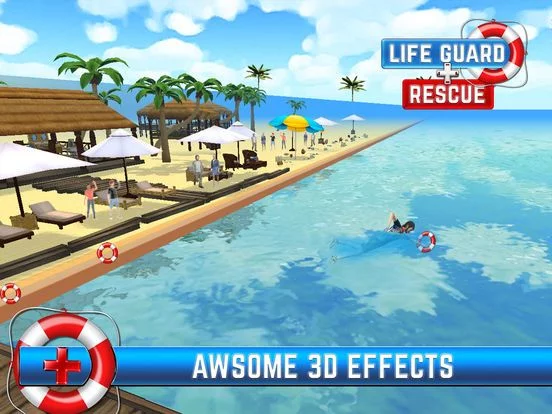 Изображение игры: Beach Life Guard Simulator: Coast Emergency Rescue & Life Saving Simulation Game