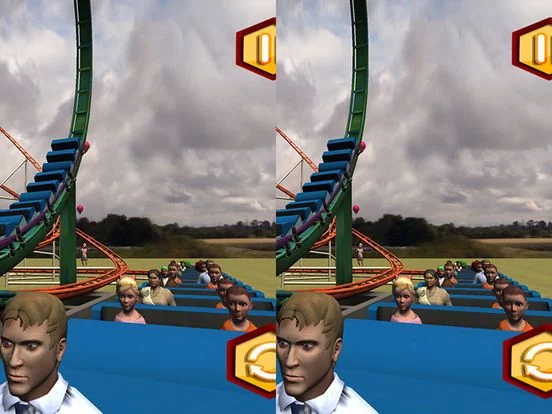 Изображение игры: VR Roller Coaster Simulator 2016