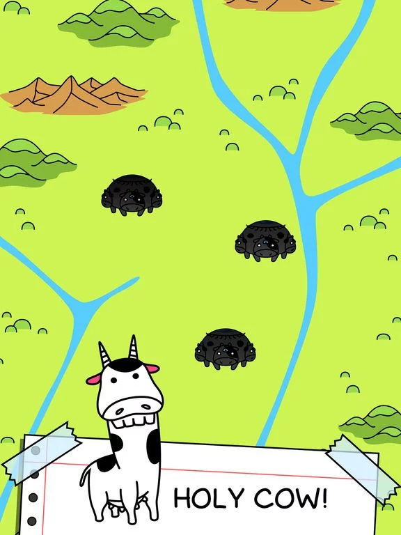 Изображение игры: Cow Evolution | Clicker Game of the Crazy Mutant Farm