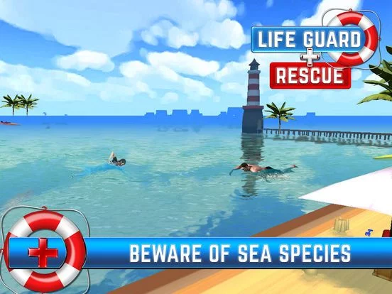 Изображение игры: Beach Life Guard Simulator: Coast Emergency Rescue & Life Saving Simulation Game