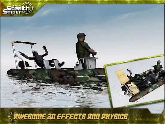 Изображение игры: Marine Stealth: Sniper Shooter
