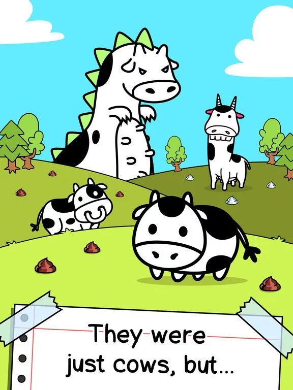 Изображение игры: Cow Evolution | Clicker Game of the Crazy Mutant Farm