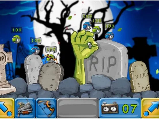Изображение игры: Warling Worms PRO