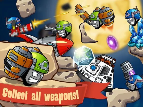 Изображение игры: Warling Worms PRO