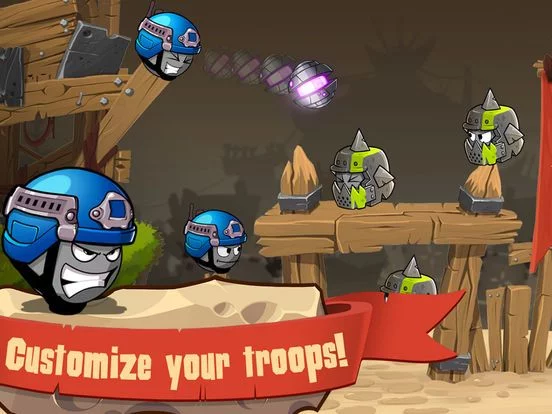 Изображение игры: Warling Worms PRO