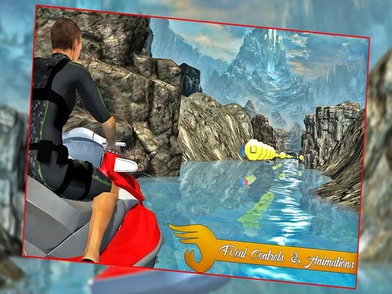 Изображение игры: VR - Drive Valley JET SKI Simulator