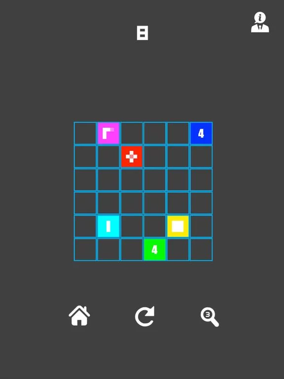 Изображение игры: Divide by Squares